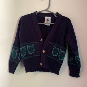 Toddler Boys vintage cardigan
